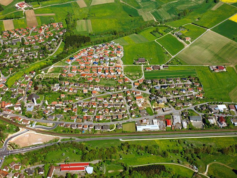  Luftbild Böbingen mit Gewerbegebiet Ost 